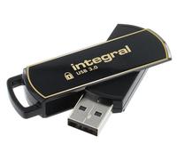 Chiavetta USB 3.0 Sicura 360 Con Blocco Sicuro II, 32GB - INTEGRAL
