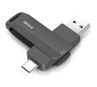 Chiavetta USB 64 GB 2 in 1 USB Flash Drives USB 2.0 USB C Type C Memory Stick OTG Dual Flash Drive 2 in 1 Memory Stick for Tablet, PC, Android Mobile Phone (Samsung, Huawei, Honor, Xiaomi) (Grigio)