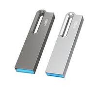 Chiavetta USB 64 GB 3.0 2 Pezzi Pennetta USB 3.0 Memoria Stick Pendrive 64GB Chiavette USB 3.0 Penne USB Flash Dirve 64 GB Per PC Tablet Laptop Telefono Cellulare Nero+Argento