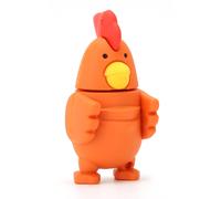 Chiavetta USB a forma di animale da 16 GB, leggera e portatile, con DPI regolabile e design antiurto, per un trasferimento dati veloce e compatibile