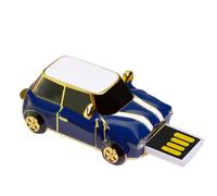 Chiavetta USB a forma di auto classica, 4 GB, sicura, portatile, design creativo, retrò, per TV, computer, giochi, telefono, tablet, trasferimento di musica