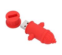 Chiavetta USB a forma di idrante a forma di cartone animato carino per trasferimento dati trasmissione condivisione casa ufficio pratico regalo plug and play compatibile con sistemi Windows Linux OS X