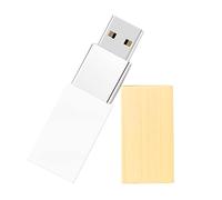 Chiavetta USB Acrilica 64GB, LEIZHAN Silicone Memory Stick Pendrive Flash Drive Regali per Studenti, Famiglie e Bambini (64GB, Acrilico)