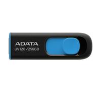Chiavetta USB ADATA UV128 256GB USB 3.2 Gen 1 Senza Cappuccio Nera Blu