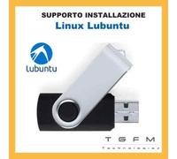 Chiavetta USB avviabile Linux Lubuntu 32/64 bit ultima versione