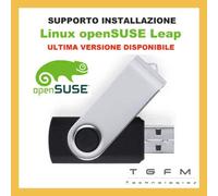 Chiavetta USB avviabile Linux OpenSUSE Leap 64 bit ultima versione disponibile