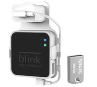 Chiavetta USB Blink da 256 GB e modulo di sincronizzazione Blink 2 supporti, staffa di montaggio facile da spostare per Blink Outdoor sistema di sicurezza interno, con cavo corto (Blink Sync Module 2
