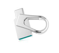 Chiavetta USB C 64GB, RAOYI Pendrive USB 3.0 e Tipo C 64 GB OTG | Dual Penna USB Flash Drive Metallo Pennetta USB Impermeabile Compatibile con PC, Type C Telefoni (Huawei, Xiaomi, Oneplus)