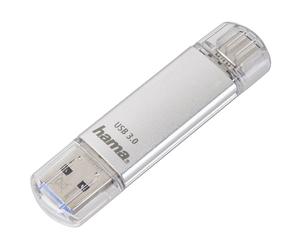Chiavetta USB ""C-Laeta"", USB-C USB 3.1/USB 3.0, 256 GB, 70 MB/s, argento