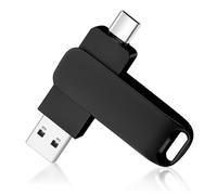 Chiavetta USB C Pen Drive Pendrive Tipo C 128GB 2 in 1 USB-C Flash Drive per PC/Laptop/Notebook e Telefono Cellulare con USB-C