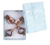 Chiavetta USB da 32 GB con scatola, 2 chiavette USB per matrimonio, chiave flash drive in metallo retrò a forma di cuore 2.0 con confezione regalo
