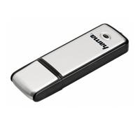 Hama | Pendrive USB 2.0 da 16 GB | Memoria USB-A da 10 MB/s per archiviazione di base | Design elegante e compatto con coperchio protettivo | Ideale per PC e laptop | nero e argento