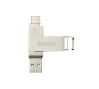 Chiavetta USB - HAMA - C-ROTATE PRO - 128GB - 100MB/s - USB-C 3.1-3.0
