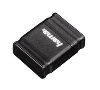 Chiavetta USB HAMA Smartly 64GB USB 2.0 Nera con Cappuccio
