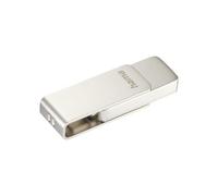 Chiavetta USB - HAMA - Uni-C Rotate Pro - 64 Go - USB-C 3.2 Gen 1 - Scocca metallica girevole