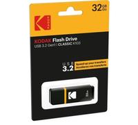 Chiavetta USB Kodak K100 32GB USB 3.1 100MB/s Nero Giallo Compatta