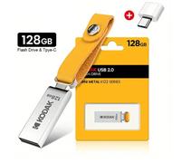 Chiavetta USB KODAK K122 in metallo 128 GB 64 GB 32 GB Memory Stick Pen Drive USB 2.0 Pendrive regalo per Halloween 16G,32G,64G,128GAcciaio inossidabile