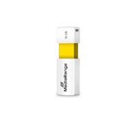 Chiavetta USB MediaRange MR972 16 GB USB 2.0 Scorrevole Bianco Giallo