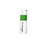 Chiavetta USB MediaRange MR973 32 GB USB 2.0 scorrevole verde e bianco