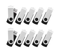 Chiavetta USB Plug and Play, Memory Stick da 8 GB con design girevole senza cappuccio e indicatore LED, compatibile con soluzioni di archivi