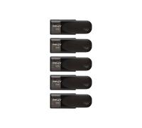 Chiavetta USB PNY Attaché 4 32 GB USB 2.0 Confezione da 5 Nera - Nouvo