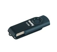 Chiavetta USB Rotate, USB 3.0, 64GB, 70 MB/s, blu petrolio, confezione sottile