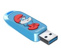 Chiavetta USB - SANDISK - Edizione Puffo Papà - 128 Go - USB 3.2 Gen 1 - 130 Mo/s