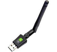 Chiavetta WiFi USB Adattatore Dual Band 2.4G/5GHz AC 600Mbps Antenna Ricevitore
