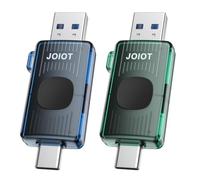 Chiavette USB C JOIOT 32GB 2Pack, Chiavetta USB 3.0 USB C 2 in 1 Chiavetta Dual Flash OTG Chiavetta di Memoria Chiavetta Flash ad Alta Velocità Mini Chiavetta USB Flash 32GB Compatibile per Computer