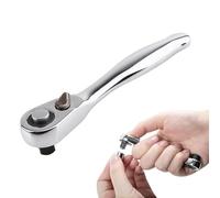 Chiavi a , a cricchetto a chiusura rapida a 72 denti, strumento di riparazione auto, Cacciavite domestico, Strumenti di riparazione domestica, in acciaio al carbonio, Cacciavite a