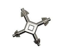 Chiavi A Brugola 4 in 1 Mandrino for Trapano Chiave for Trapano Utensile Elettrico 1/4 "3/8" 1/2 "5/8" Trapano Elettrico Multi-funzione Chiave for Trapano Mandrino Brugole Kit (Color : Silver)