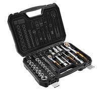 Chiavi a bussola 1/2", 1/4", set di 73 pezzi, CrV