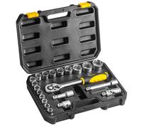 Chiavi a bussola da 1/2", set di 21 pezzi.