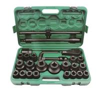 CHIAVI A BUSSOLA ESAGONALI 3/4" E 1" 26 PZ CAMION TRATTORI CON CRICCHETTO
