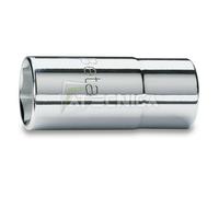 Beta 920AL 27 - Chiavi a bussola con attacco quadro femmina 1/2", tipo lungo bocca esagonale, cromate