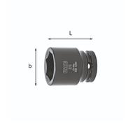 USAG 235 1/2 M - Chiave a bussola impact 1/2" con bocca esagonale FULLCONTACT 235209