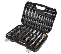 Chiavi a bussola NEO 1/4", 1/2", set di 86, Cr
