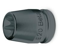 Beta 720FTX 14 - Chiavi a bussola per viti con profilo Torx con attacco quadro femmina 1/2" fosfatate