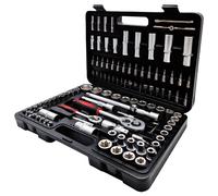 set 108 utensili attrezzi chiavi a bussola torx cricchetto valigia completa