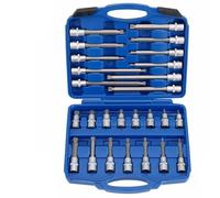 Chiavi a Cricchetto Set Bussole A Impatto Da 1/2" Kit Di Punte Cacciavite Profondo Set Prese Utensili Manuali Strumento Di Riparazione Auto Con Scatola Di Immagazzinaggio(26pcs)