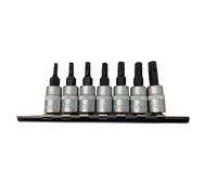 CHIAVI BUSSOLE INSERTO TORX A STELLA 6 PUNTE 7pz CON FORO T10H-T40H 1/4?
