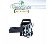 Chiavi combinate corte a cricchetto set 7 pezzi