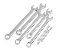 CHIAVI COMBINATE FISSE STELLA SATA MISURE CHROME VANADIUM DALLA 6 ALLA 32