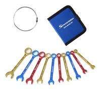 chiavi combinate,Mini,Set 10,placcate,porta,anello,fissaggio,auto,industria