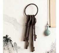 Chiavi del forziere del tesoro dei pirati, portachiavi a forma di scheletro in