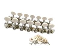 Chiavi Di Accordatura Per Chitarra A 14 Corde Sette Pezzi ABS Testa Rotonda Piccola Asse Della Colonna In Acciaio A Doppio Foro Set di accordatura per chitarra