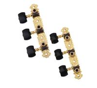 Chiavi Di Accordatura Per Corde Per Chitarra Classica Durevoli Placcate In Oro Perni Per Chitarra Acustica Testa Dell'accordatore Per Chitarra