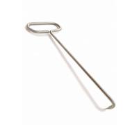 Chiavi di sollevamento del coperchio del passo d'uomo Strumento di rimozione del coperchio di scarico del gancio del passo d'uomo for le coperture di ispezione(B-10MM,140CM/55.1IN)