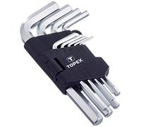 Chiavi Esagonali In Acciaio Cromo-Vanadio. In Custodia Di Plastica.