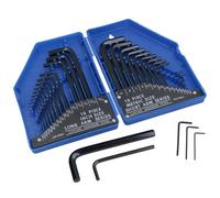 Chiavi esagonali metriche e imperiali SAE AF 0,7 mm - 10 mm / 0,028 pollici -...